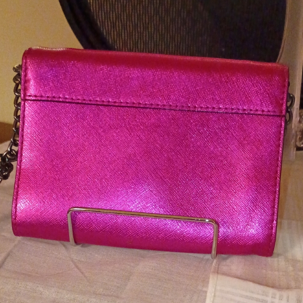 kate spade Metallic Fuchsia Crossbody Bag - Picture 8 of 9